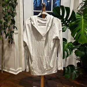 Chrysanthemum Cream Hooded Sweater